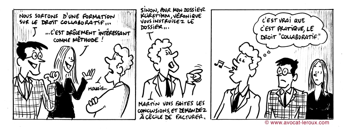Le chef et ses commis